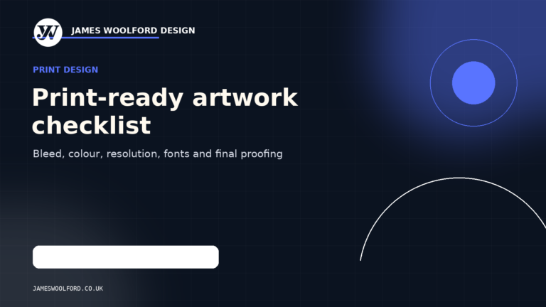 How to Prepare Artwork for Professional Printing: A Practical Checklist